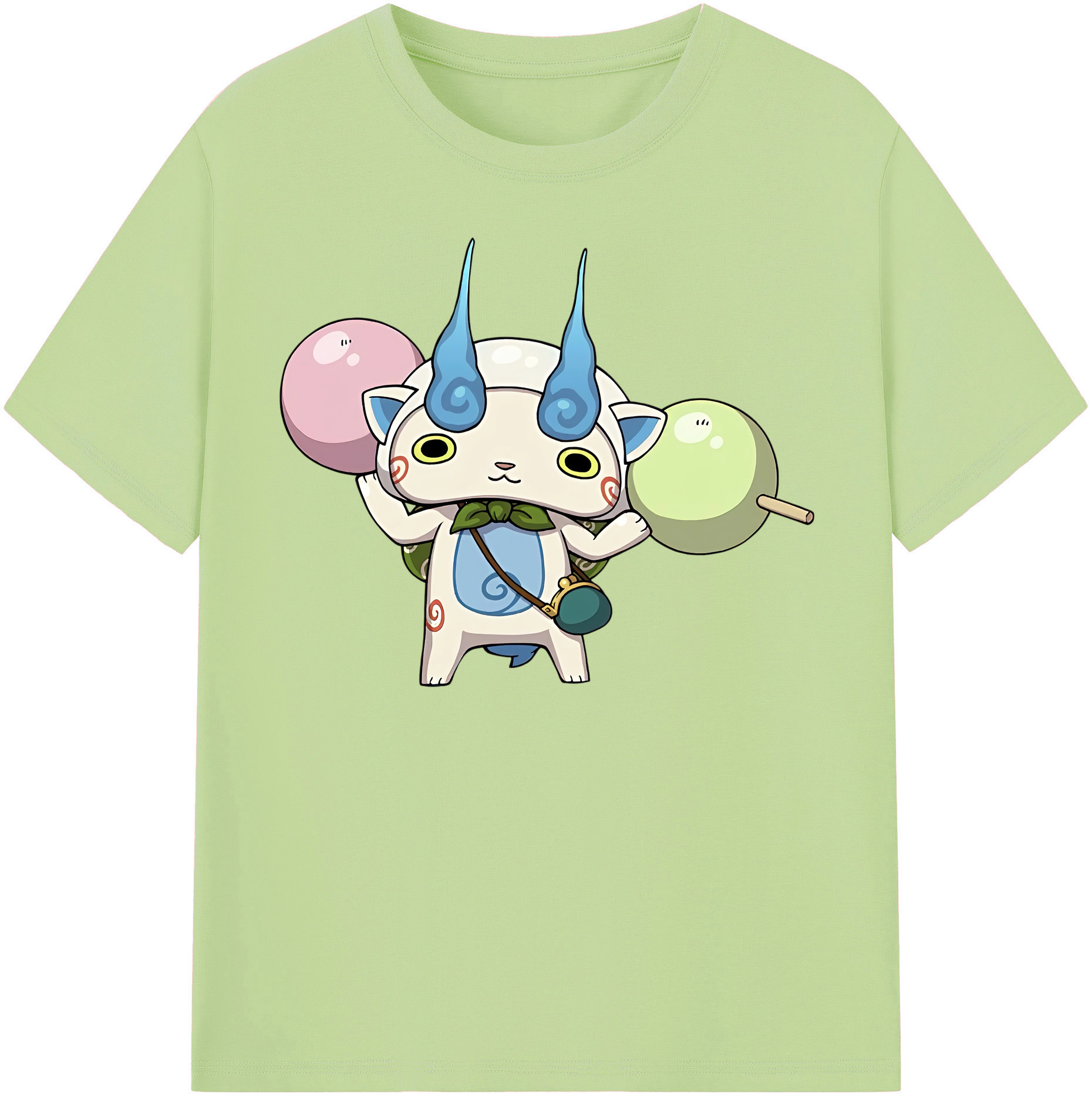 （画像用） 妖怪ウォッチ Yo-kai Watch 綿100％半袖Tシャツ（フロントプリント）